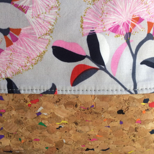 Pink Lilli Pilli Cork Clutch - Japri