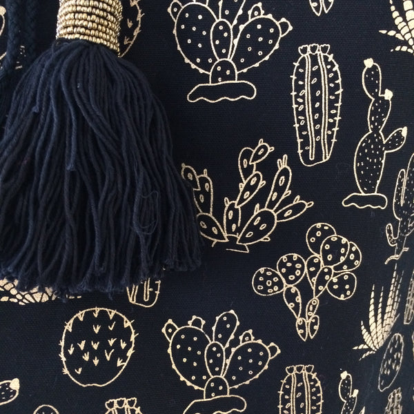 Cactus Print Tote Bag - Japri