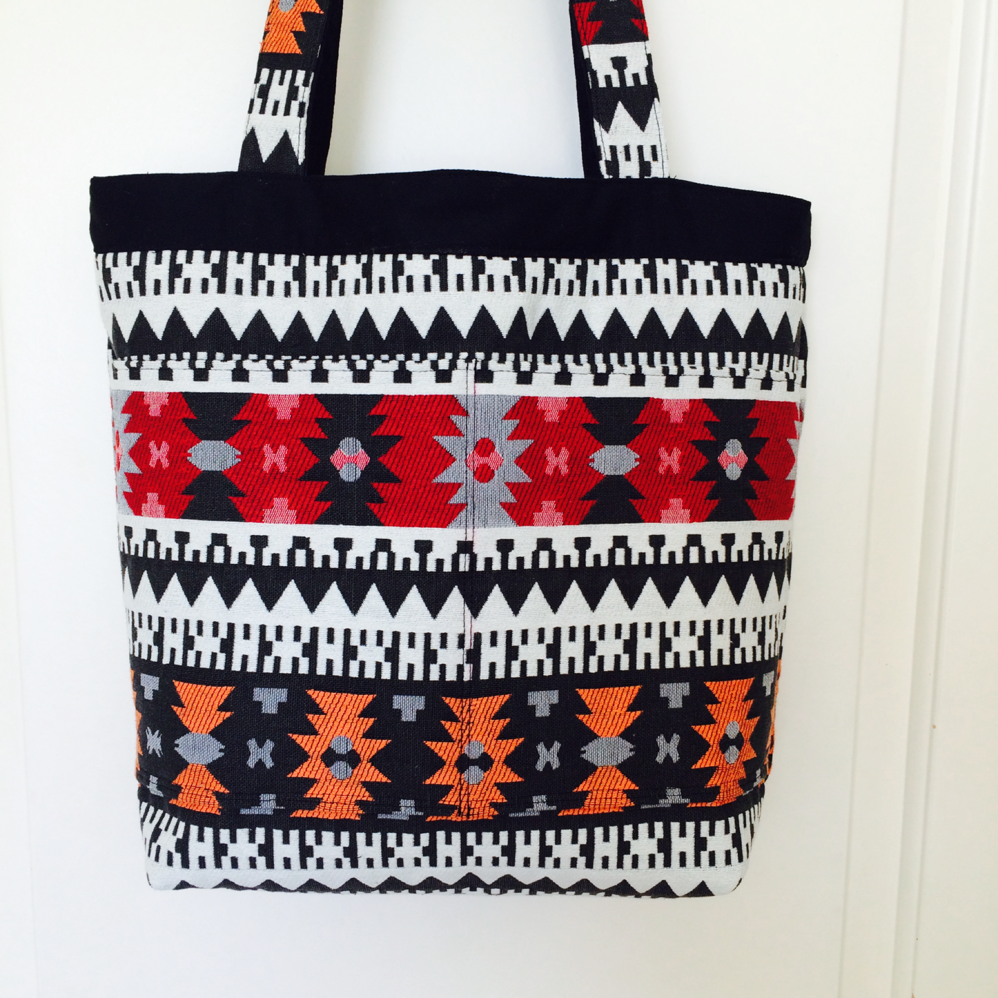 Aztec print tote bag - Japri