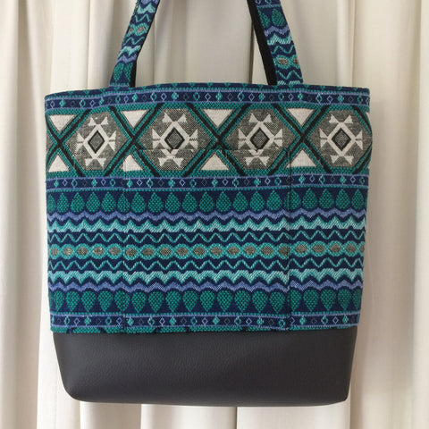 Seagrass Blue Tote - Japri