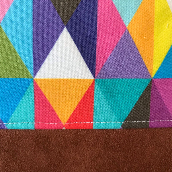 Coloured Triangles Clutch