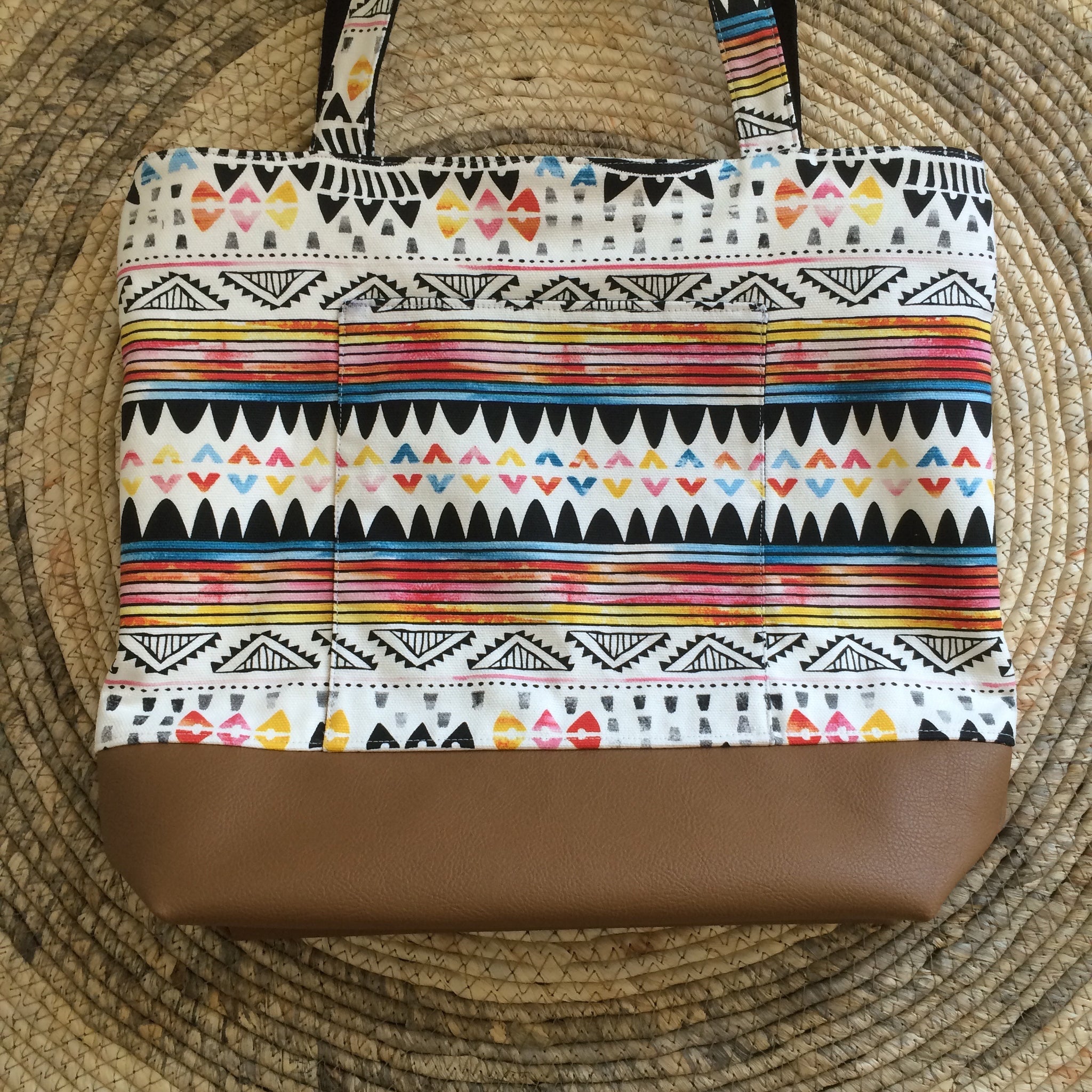 Lines of Colour Tote