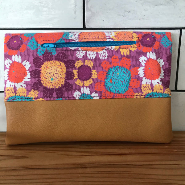 Floral 🌸 Foldover Clutch