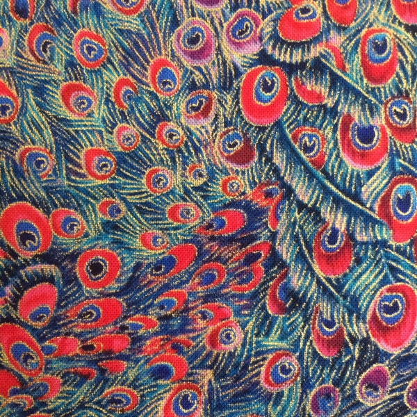 Peacock Feathers Clutch - Japri