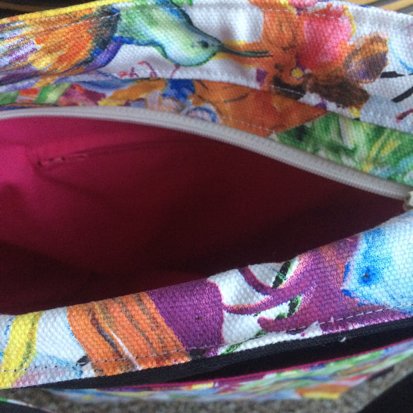 Garden Parrots Tote