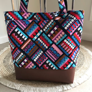 Grids of Colour Tote
