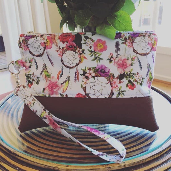 Floral Dreamcatcher Clutch